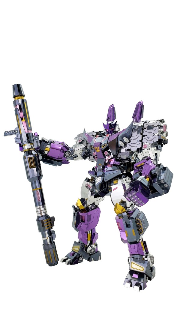 MU Model Metal Tarn Model Kit   New DIY Metal Based Model Of Decepticon Justice Division Leader  (1 of 5)